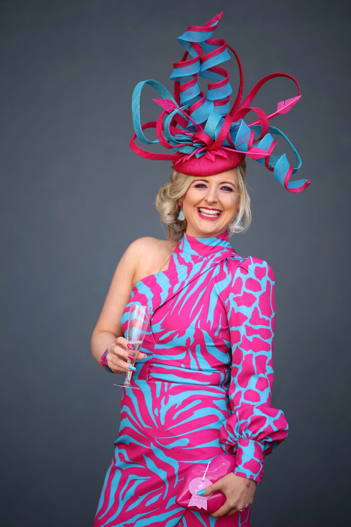 Racegoers arrive at Aintree for Ladies Day, Day Two of the Randox Grand National festival